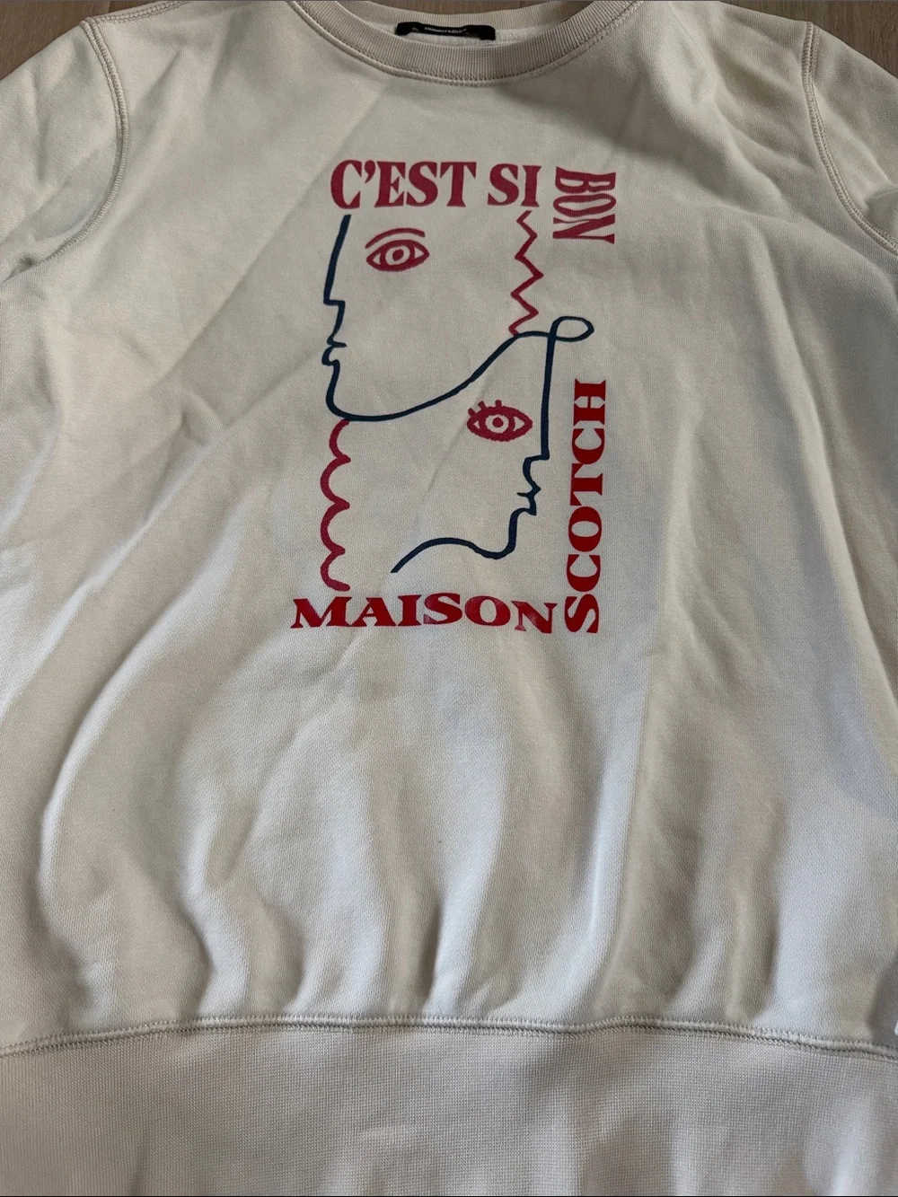 Scotch & Soda C’est Si Bon Sweatshirt | Mason Scotch Summer Edition Pullover S - Picture 4 of 8